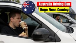Australia’s November Driving Crackdown: New Rules Ban Eating, Drinking & Vaping Behind the Wheel — Huge Fines Incoming